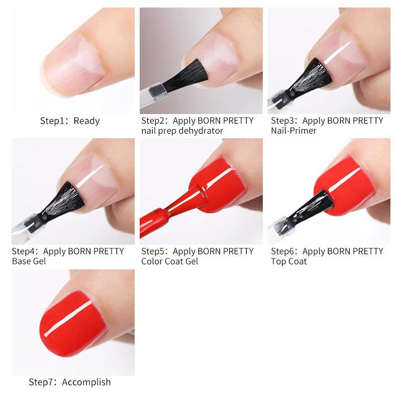 Nail Primer & Prep Dehydrator | No UV Lamp Needed (15ml)