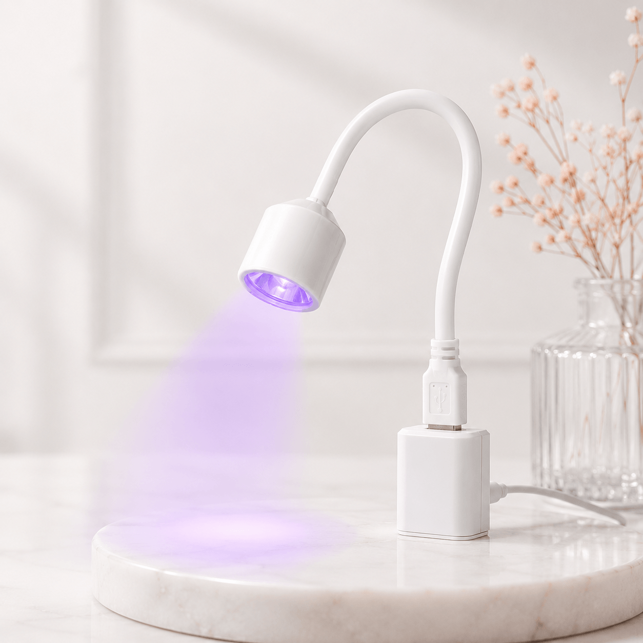 Mini Foldable UV LED Nail Lamp | Compact & Travel-Ready, USB Powered Main image