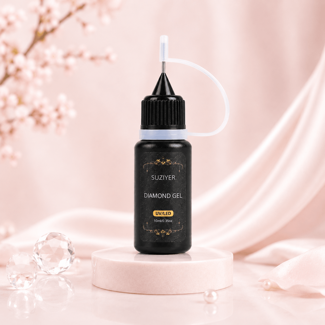 Nail Rhinestone Adhesive Glue for 3D Nail Decorations | Dries Clear (10ml) Main image