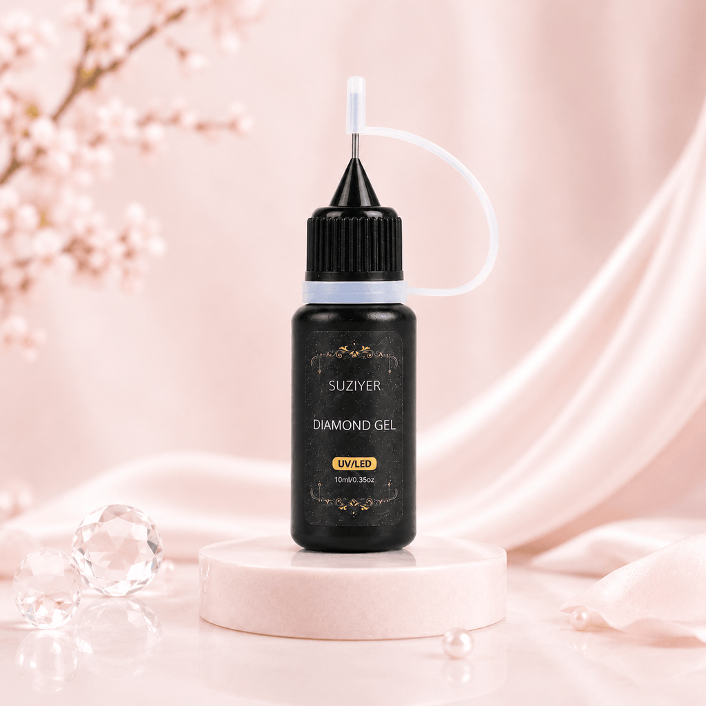 Nail Rhinestone Adhesive Glue for 3D Nail Decorations | Dries Clear (10ml)