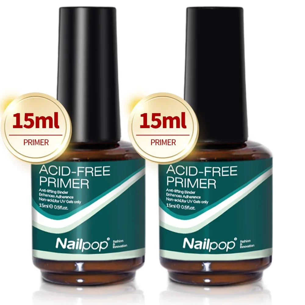 Acid-Free Nail Dehydrator & Primer Set — Fast Dry