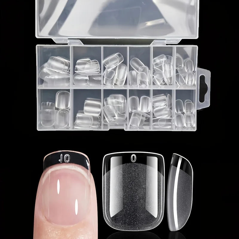 Full Cover Press-On Nail Tips (120 Pcs)
