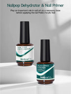 Acid-Free Nail Dehydrator & Primer Set — Fast Dry