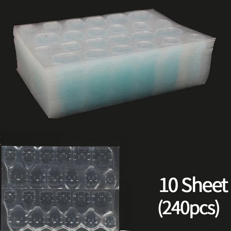 Double-Sided Nail Jelly Glue Adhesive Tabs