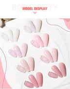 Milky Pink Rubber Base Gel Nail Polish (15ml)