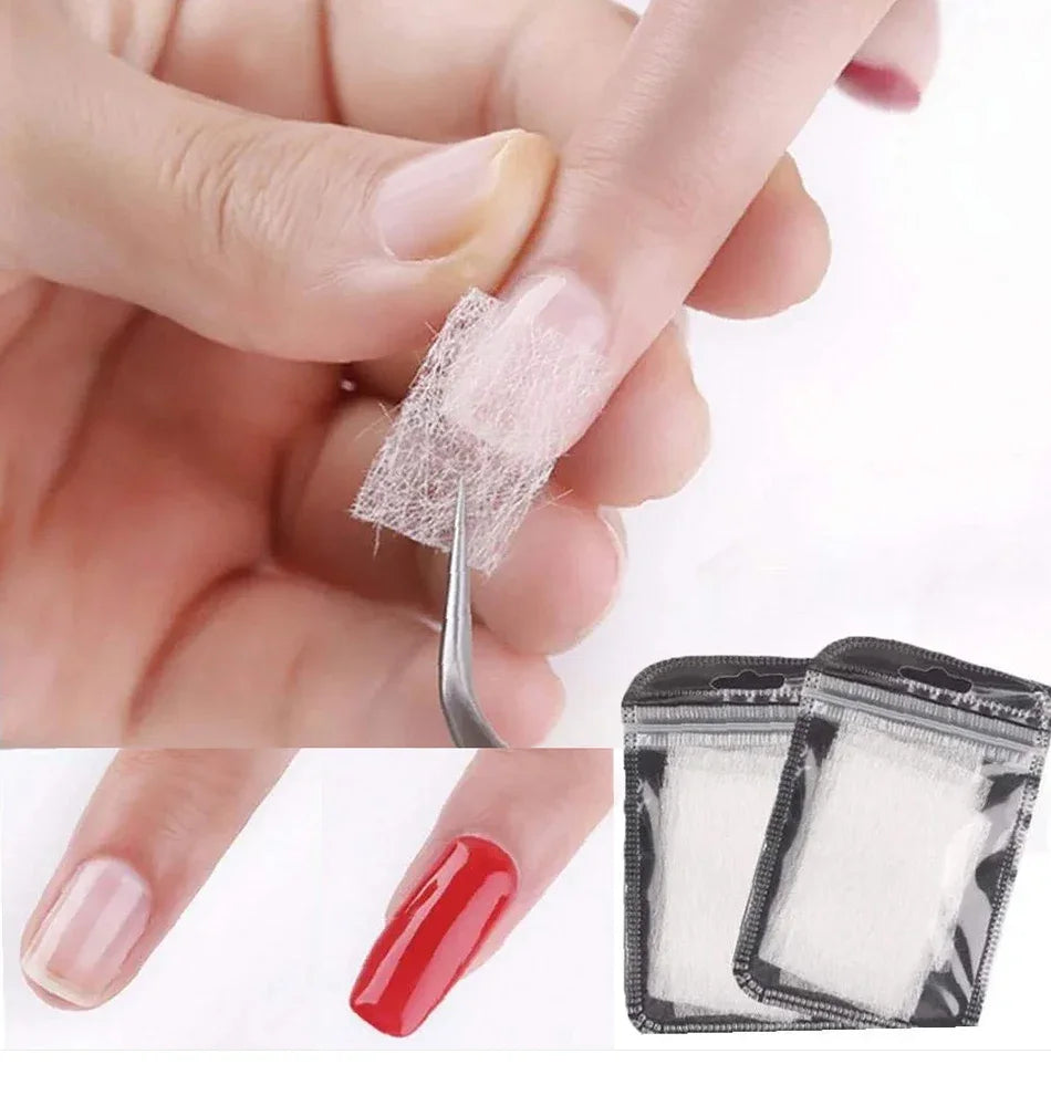 Fiberglass Nail Extension Silk Wrap Forms