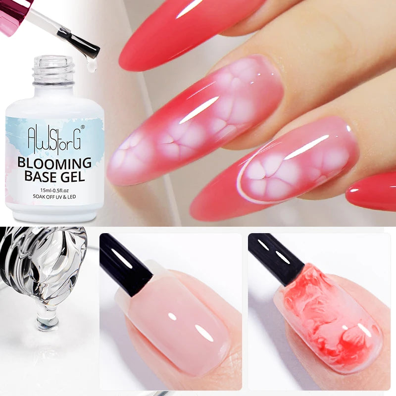 Nail Blooming Gel | Marble & Blossom Effect (15ml)
