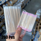 Nail Cuticle Pusher & Remover Sticks | Disposable & Hygienic (400 Pcs)