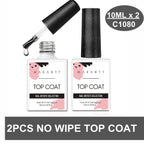 Gel Top & Base Coat Set | No-Wipe, Soak-Off UV/LED Formula