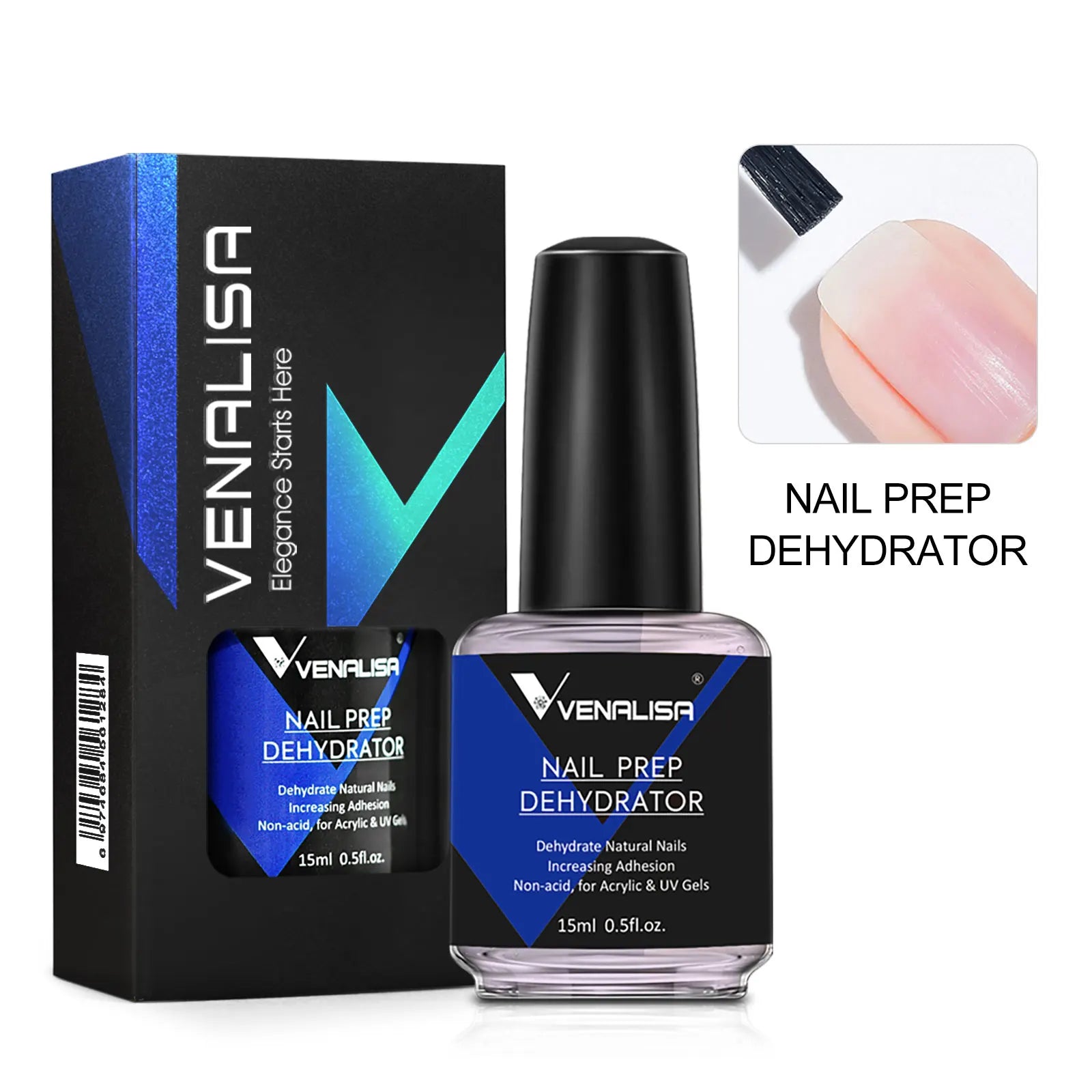 Fast Dry Nail Prep Dehydrator & Acid-Free Primer (15ml) Main image