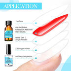 Nail Primer & Prep Dehydrator | No UV Lamp Needed (15ml)