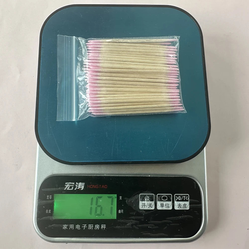 Nail Cuticle Pusher & Remover Sticks | Disposable & Hygienic (400 Pcs)