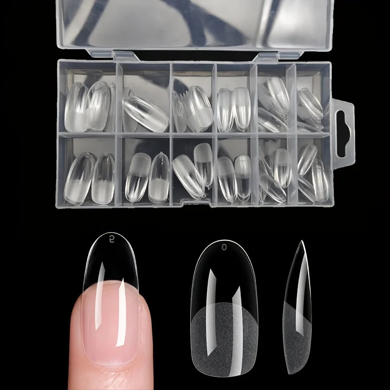 Full Cover Press-On Nail Tips (120 Pcs)