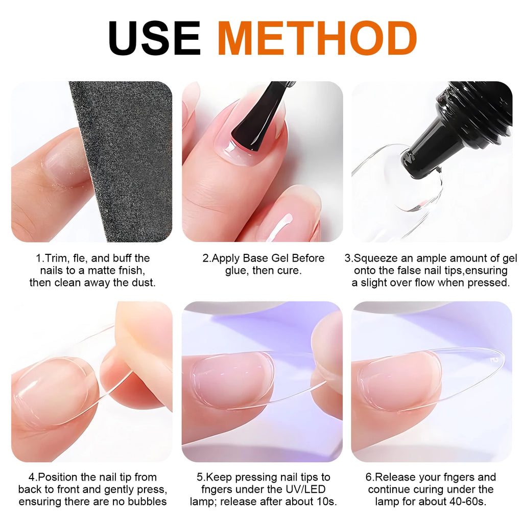 Strong Hold Nail Glue for Press-On Nails