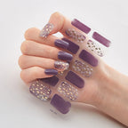 Full Cover Nail Wraps — 20 Vibrant Colors