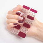 Full Cover Nail Wraps — 20 Vibrant Colors