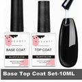Gel Top & Base Coat Set | No-Wipe, Soak-Off UV/LED Formula
