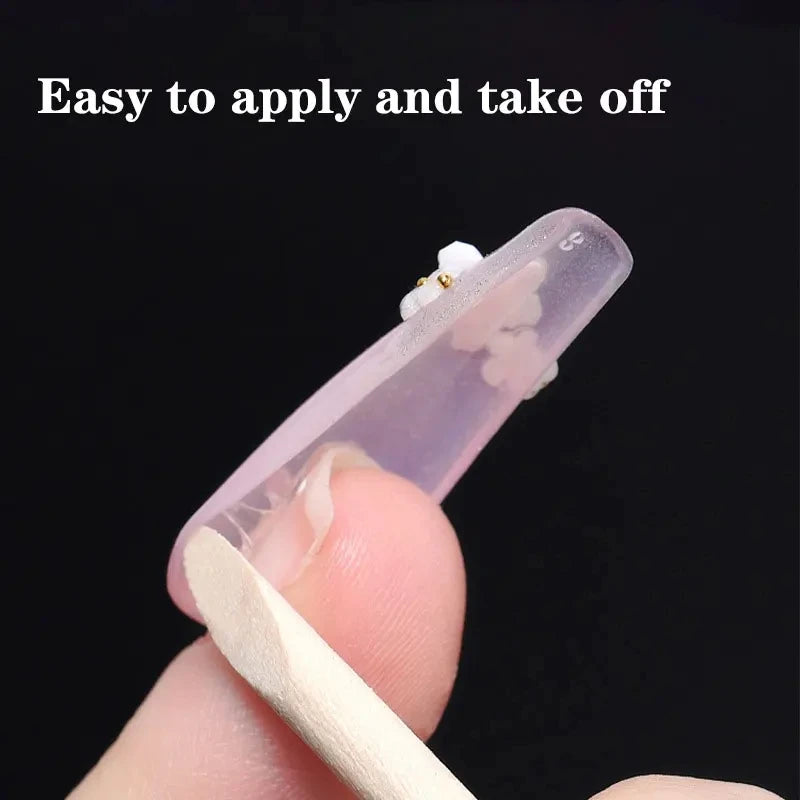 Double-Sided Nail Jelly Glue Adhesive Tabs
