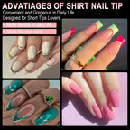 Gel Nail Tips for Extensions | Half Matte Clear Acrylic Full Cover (600 Pcs)
