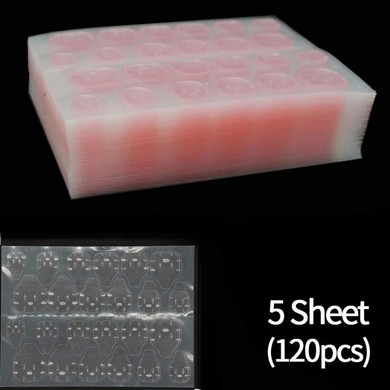 Double-Sided Nail Jelly Glue Adhesive Tabs