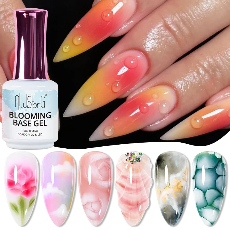 Nail Blooming Gel — Blossom Spreading Effect (15ml) Secondary image