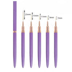 Nail Art Liner Brush Set | Precision Detail Brushes (5 Pcs)