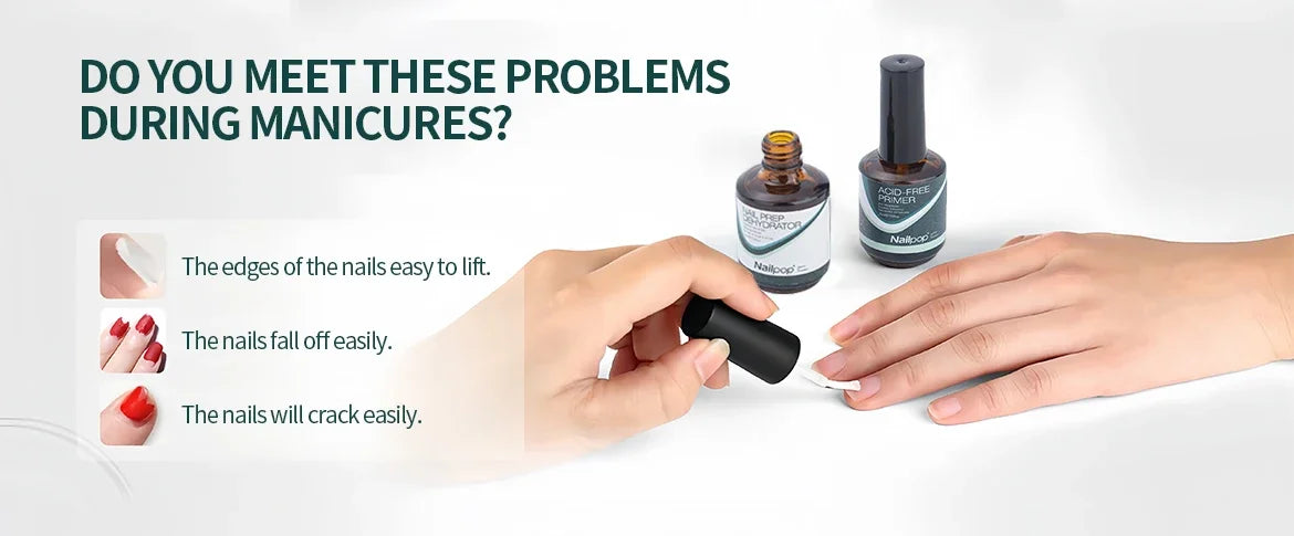 Acid-Free Nail Dehydrator & Primer Set — Fast Dry