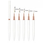 Nail Art Liner Brush Set | Precision Detail Brushes (5 Pcs)