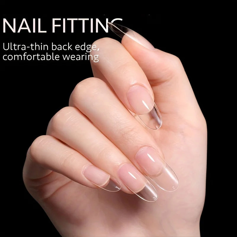 Full Cover Press-On Nail Tips (120 Pcs)