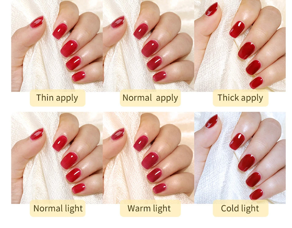 Milky Pink Rubber Base Gel Nail Polish (15ml)
