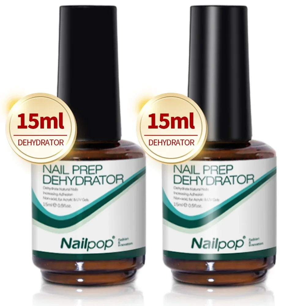 Acid-Free Nail Dehydrator & Primer Set — Fast Dry