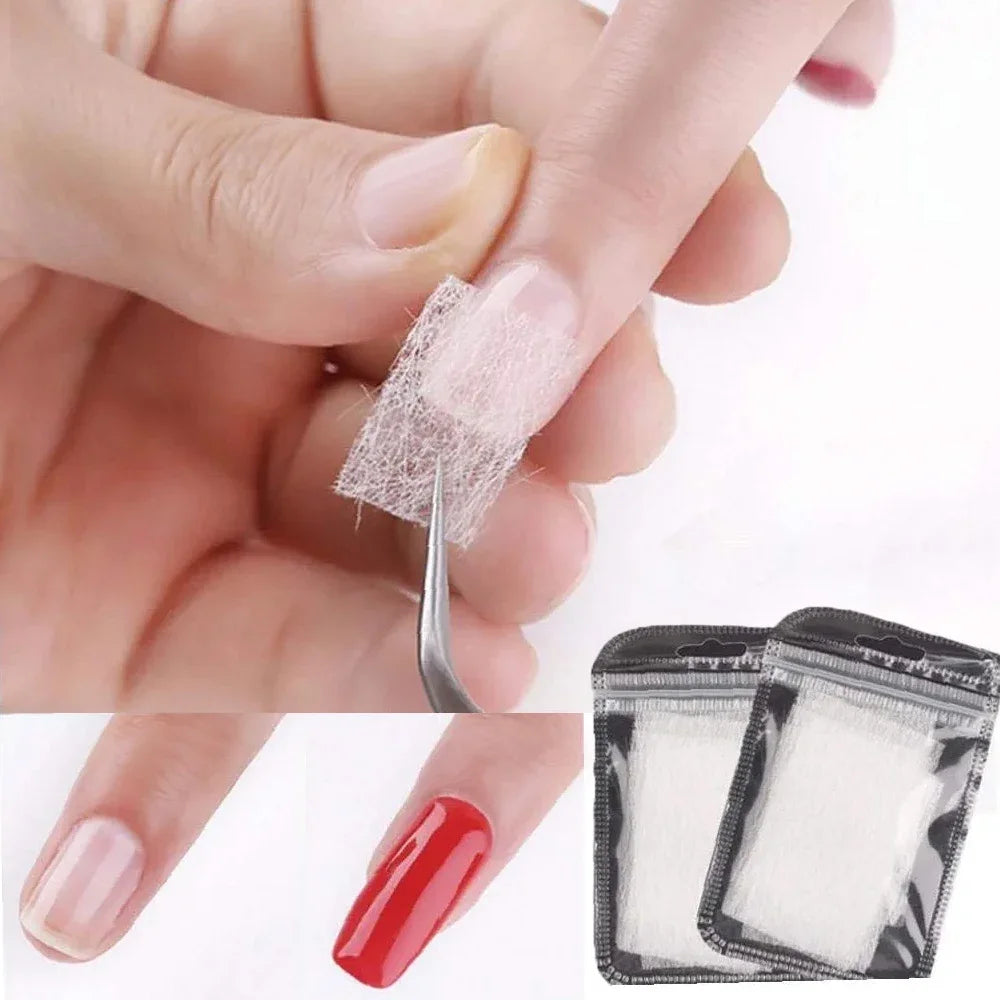 Fiberglass Nail Extension Silk Wrap Forms