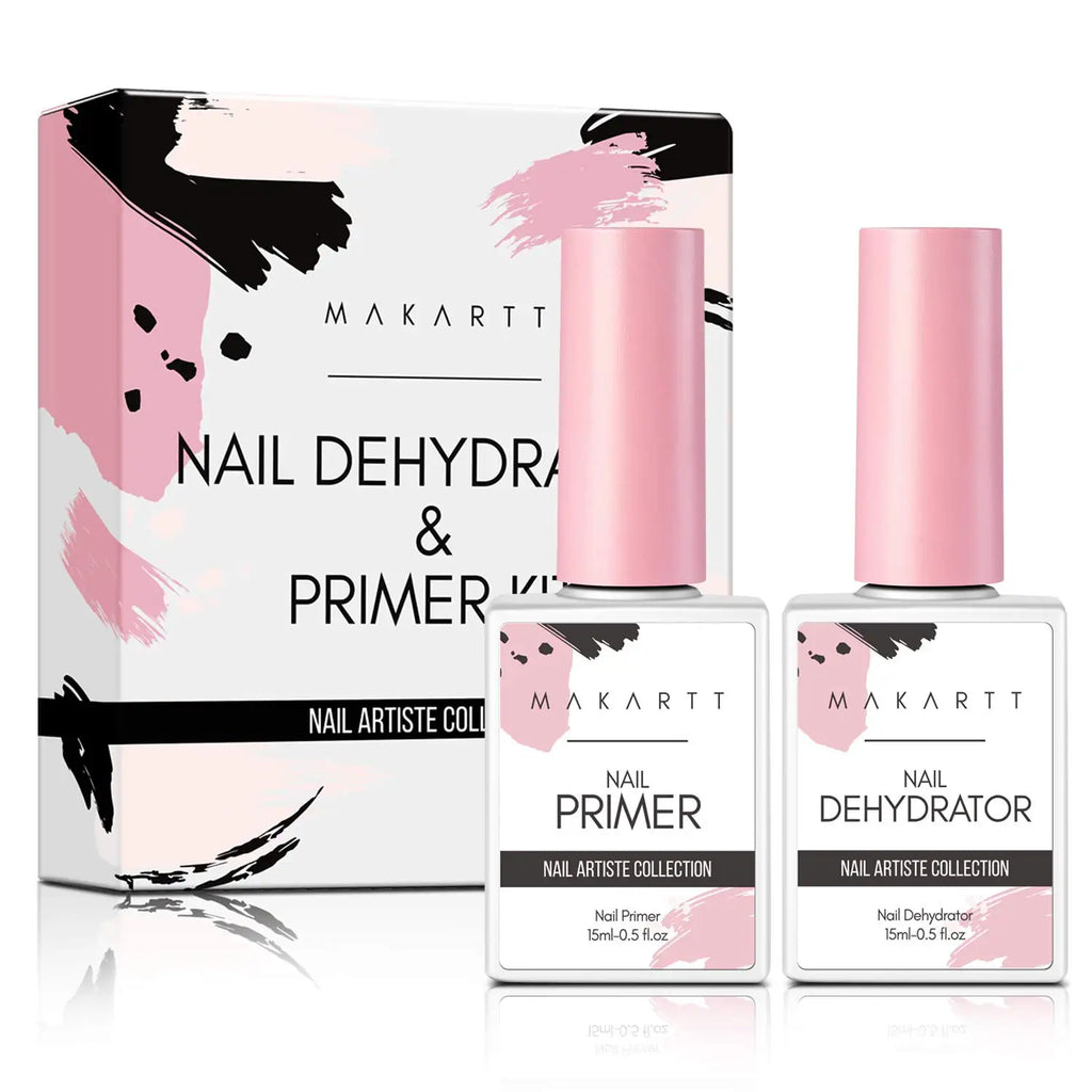 HEMA-Free Nail Prep Dehydrator & Acid-Free Primer | Safe for Sensitive Nails