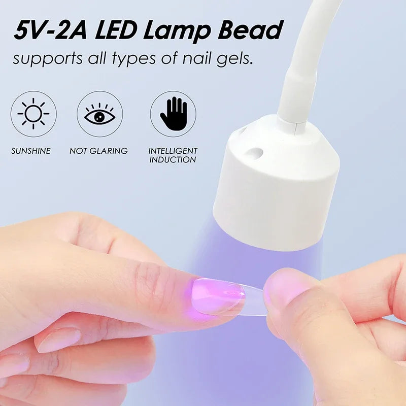 Mini Foldable UV LED Nail Lamp — USB Powered Secondary image