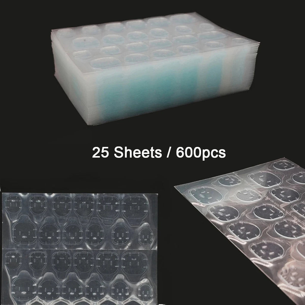 Double-Sided Nail Jelly Glue Adhesive Tabs