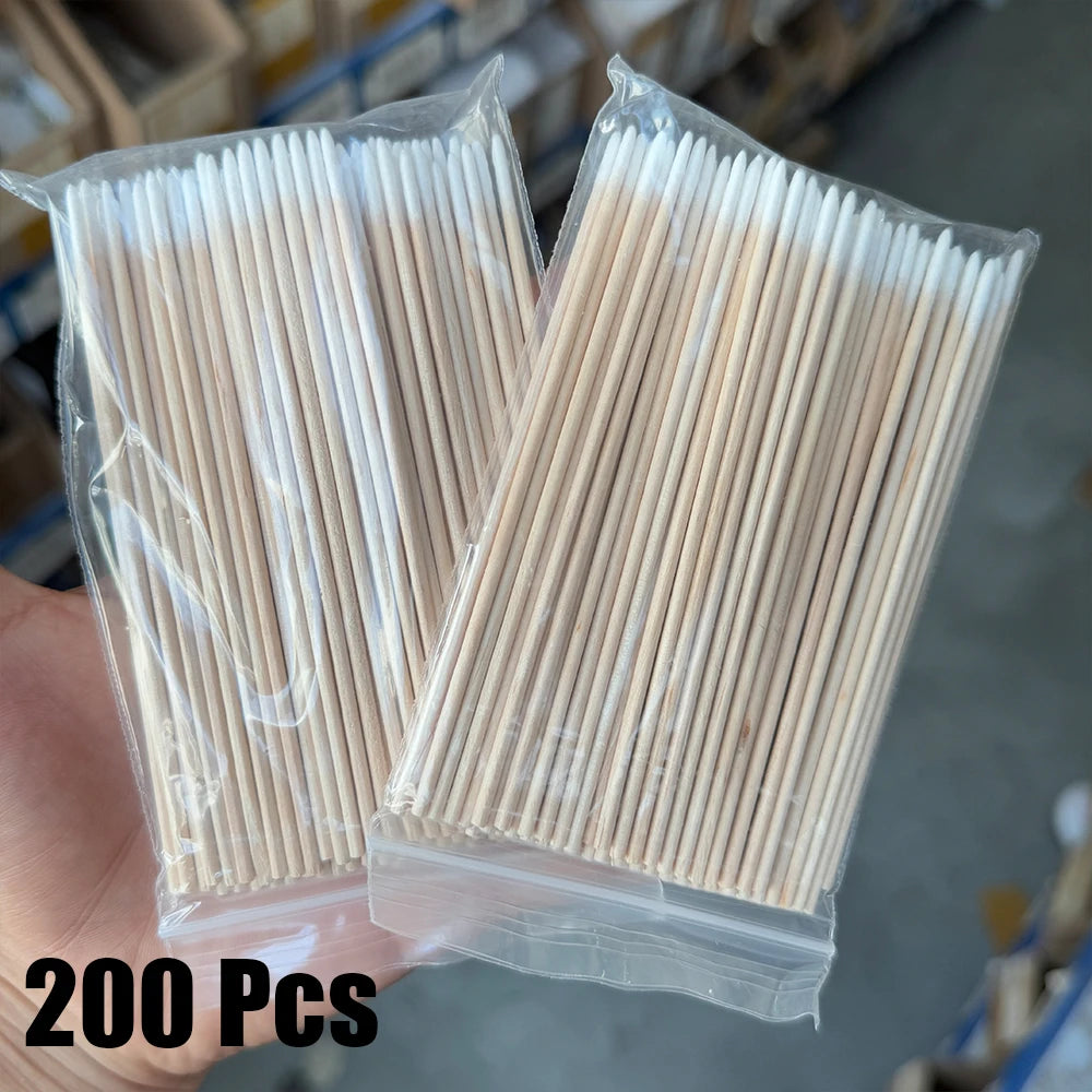 Nail Cuticle Pusher & Remover Sticks | Disposable & Hygienic (400 Pcs)