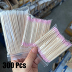 Nail Cuticle Pusher & Remover Sticks | Disposable & Hygienic (400 Pcs)