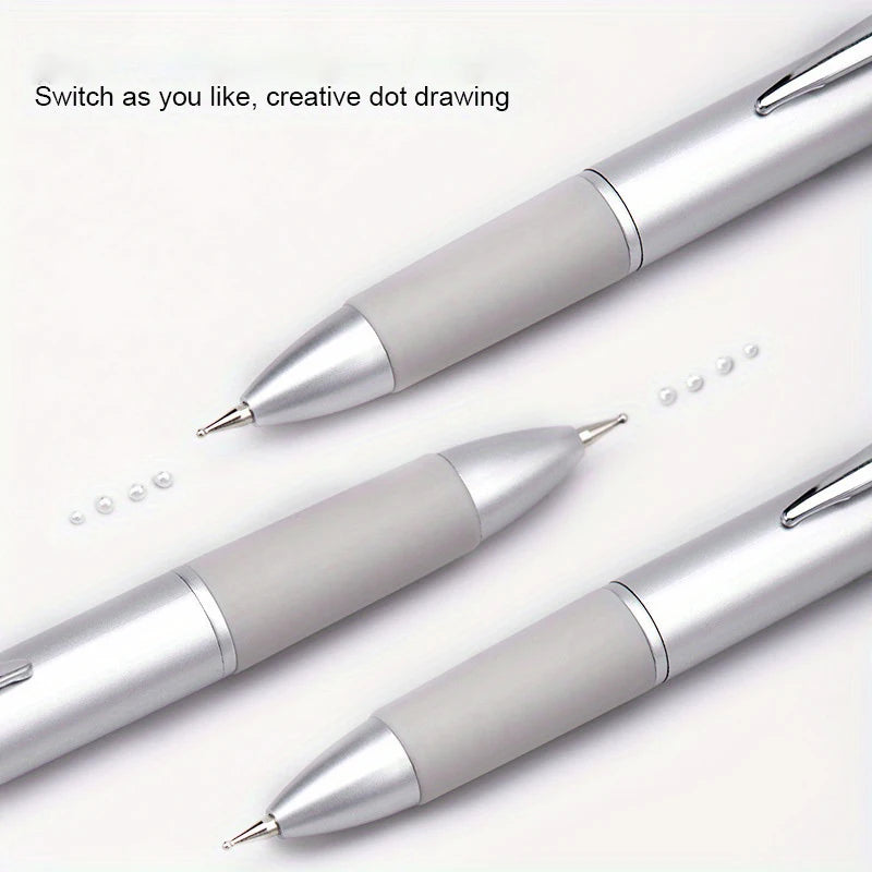 Double-Ended Nail Art Dotting Pen | Dots, Marbling & Floral Designs