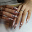 Glossy Black Stiletto Press-On Nails (24 Pcs)