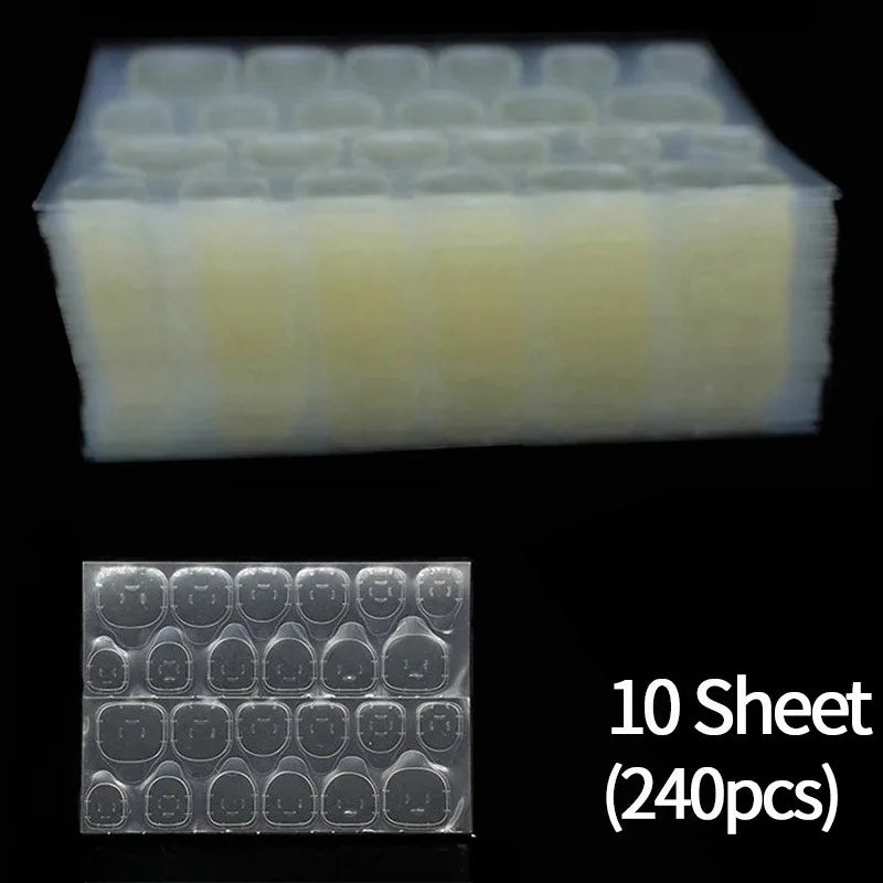 Double-Sided Nail Jelly Glue Adhesive Tabs