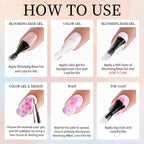 Nail Blooming Gel | Marble & Blossom Effect (15ml)