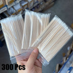 Nail Cuticle Pusher & Remover Sticks | Disposable & Hygienic (400 Pcs)