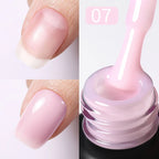 Milky Pink Rubber Base Gel Nail Polish (15ml)