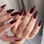 Blush Pink Oval Almond Press-On Nails (24 Pcs)