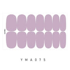 Full Cover Nail Wraps — 20 Vibrant Colors