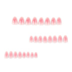 Blush Pink Oval Almond Press-On Nails (24 Pcs)