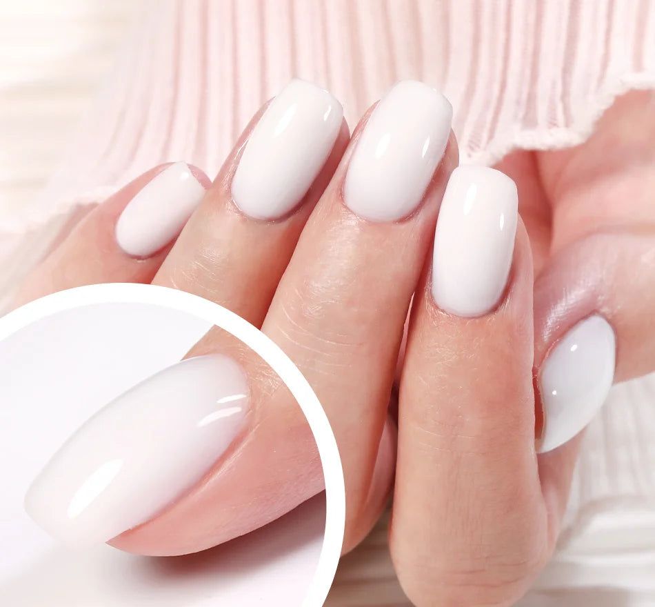 Milky Pink Rubber Base Gel Nail Polish (15ml)