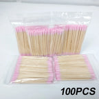 Nail Cuticle Pusher & Remover Sticks | Disposable & Hygienic (400 Pcs)