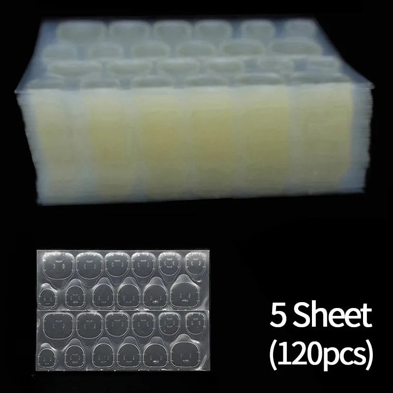 Double-Sided Nail Jelly Glue Adhesive Tabs