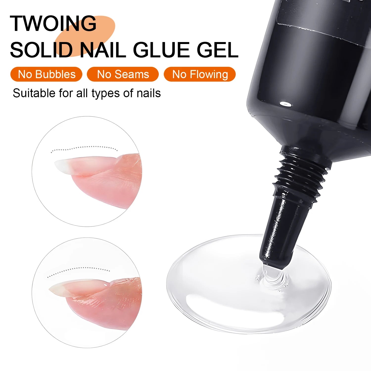 Strong Hold Nail Glue for Press-On Nails